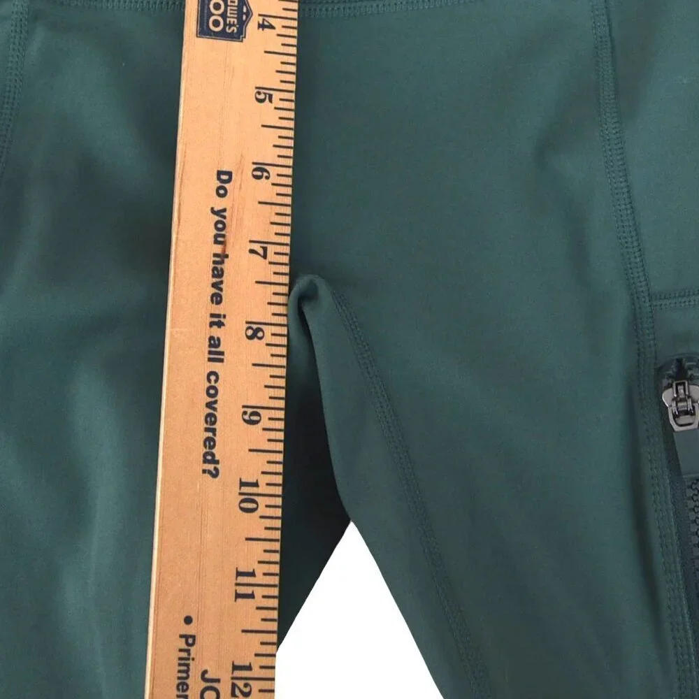 NWT Fabletics Trinity Utility Legging XXS Dark Green $89 MSRP - Picture 6 of 8